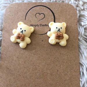 Teddy Bear Earrings